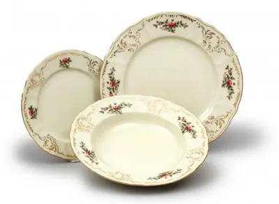 Image de Thun 1794 Bernadotte, set d'assiettes, château, Thun, 18 d.