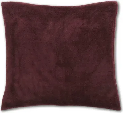 Immagine prodotto di Copricuscino coccoloso di dimensioni 60x60 cm circa, colore: rosso-marrone