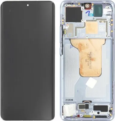 Produktbild von Original AMOLED Display Touchscreen Bildschirm Rahmen Blau für Xiaomi 12 / 12X 5G