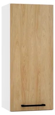 Produktbild von Küchenhängeschrank 30 cm - Hicora-Eiche - Modulküche - Soft-Close-System - Küchenschrank - Universelle Frontmontage