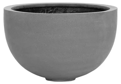Produktbild von Pottery Pots - Blumentopf - Grau - D45 x H28 cm - Öffnung 39 cm