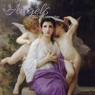 Image de Anges – Calendrier mural de 16 mois – Engel 2024 : Original The Gifted Stationery Co. Ltd [Multilingue] [Calendrier] (Calendrier mural)