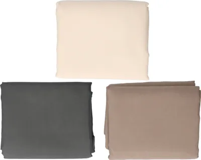 Produktbild von Lifetime Garden Sonnensegel Dreieck - Inkl. Haken - Wasserdicht - 3,6 x 3,6 x 3,6 M - Beige/ Tan/ Schwarz