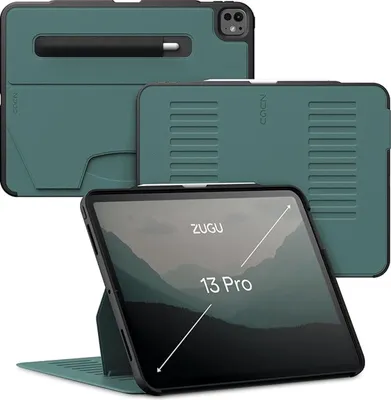 Produktbild von Zugu Case Hülle iPad Pro 13" (M4-M5) – Verstellbarer magnetischer Ständer – Sichere magnetische Halterung – Kompatibilität mit drahtlosem Laden des Apple Pencils