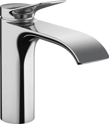 Zdjęcie produktu dla hansgrohe Einhandmischer Waschtisch Vivenis ComfortZone 110 mit Ablaufgarnitur verchromt