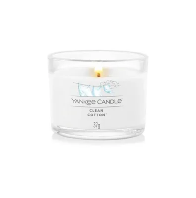 Produktbild von Yankee Candle Clean Baumwolle Glasvotivkerze 37g