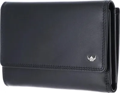 Immagine prodotto di Golden Head Pelle portafoglio Polo RFID Protect Damenbörse 2829 Schwarz nero