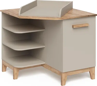 Produktbild von Wickelkommode Vitalispa Malia Cashmere/Artisan 85 x 85.2 cm mit Tür, Model 58363