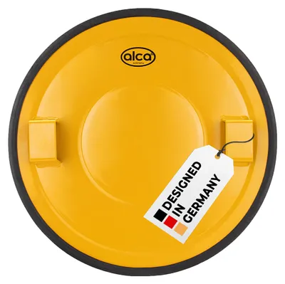 Produktbild von alca® Radbolzenabdeckung zum Ersatz für Radkralle M und XL Diebstahlschutz Sicherheitsdeckel Mit 30 cm Durchmesser, Massive 1,2 kg Eigengewicht, Verhindert Werkzeugansatz, Solide Wegfahrsperre