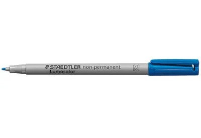 Zdjęcie produktu dla STAEDTLER Folienstift Lumocolor non-perm M blau 10 Stück