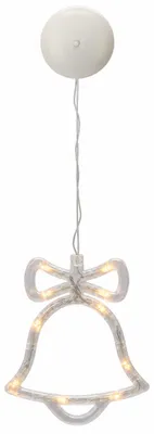 Imagen del producto de Aga Decoración navideña colgante LED para ventana Campana