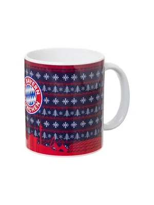 Produktbild von FC Bayern München FCB Weihnachtstasse Tasse Weihnachtshaferl, 26168