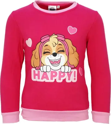 Produktbild von Paw Patrol Skye Kinder Mädchen Sweater Pullover Pulli – Pink / 98