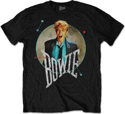 Image de T-shirt David Bowie Circle Scream Black S