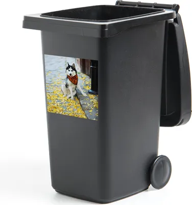 Produktbild von MuchoWow® - Abfall-Aufkleber - Container - für Abfallcontainer