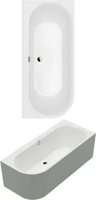 Produktbild von Villeroy & Boch 180OBN9CRBCVD01 Vorwand-BW Oberon 2.1 1800x800x620mm