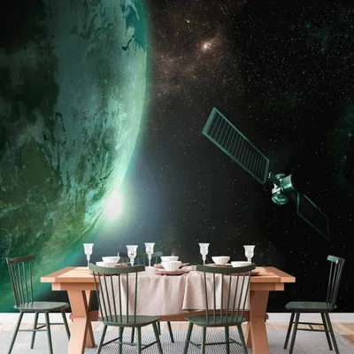 Produktbild von Vlies Fototapete - Green Planet 150x105 cm Landschaften n-B-0007-a-b