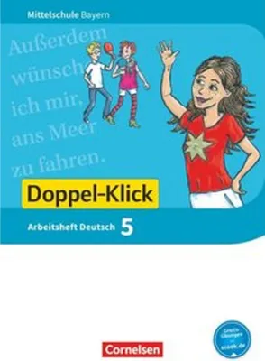Obrázok produktu pre Doppel-Klick 5. Jahrgangsstufe - Mittelschule Bayern - Arbeitsheft mit Lösungen