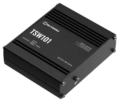 Produktbild von TELTONIKA TSW101 Switch 4xPoE+ Automotive  In-Vehicle