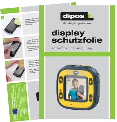 Produktbild von 6x Schutzfolie für Vtech Kidizoom Action Cam matt Displayschutzfolie Display