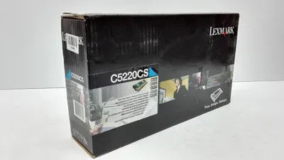 Produktbild von Lexmark C5220CS, 3000 Seiten, Cyan, 1 Stück(e)
