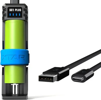 Immagine prodotto di XTAR SC1 Plus Caricatore USB a 1 slot