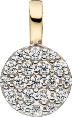 Produktbild von JOBO Anhänger 333 Gold Gelbgold 19 Zirkonia