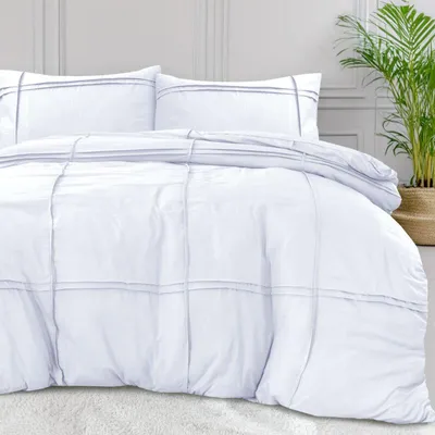 Productafbeelding van Sleeptime Washed Tufted Wit 240 x 200/220 cm