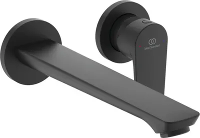 Produktbild von Ideal Standard Wand-Waschtischarmatur Cerafine O Unterputz, Ausladung 224mm BD133XG Schwarz