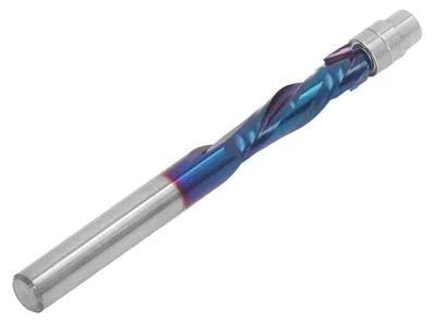 Produktbild von Flush Trim Bit - Oberlager Fräser - Für präzise Holzverarbeitung - 1/4 Zoll - Holzverarbeitungswerkzeug - Geeignet für professionelle...