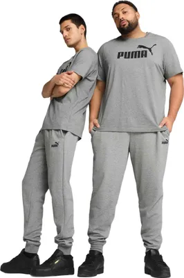 Produktbild von Puma Ess No 1 Logo Slim Fit Trainingshose Grau XL Herren Grau XL