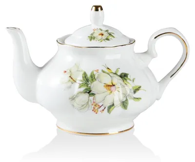 Zdjęcie produktu dla Czajnik z sitkiem do herbaty, 800 ml, porcelana, styl europejski