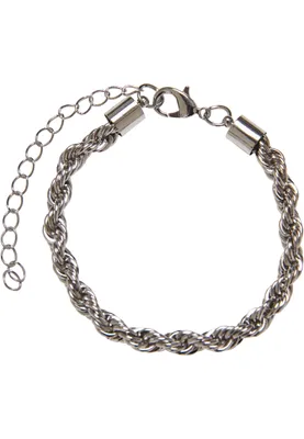 Produktbild von Urban Classics Armband Damen Charon Intertwine Bracelet silberfarben L-XL