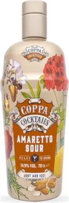Produktbild von Coppa Cocktails Amaretto Sour 14,9 Vol. Prozent Flasche 700ml