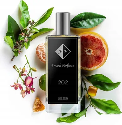Produktbild von FP French Perfumes | Herrenparfüm Nr. 202 – Bleuu Chaneel – 104 ml – 20 % Parfümöl | Holzig-Aromatisch Herrenduft – Elegant, Intensiv & Langanhaltend