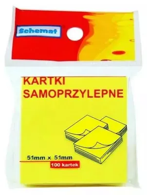 Image de Notes autocollantes 51x51mm 100pcs