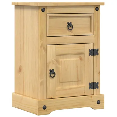 Immagine prodotto di Comodino  45x35x64 cm in Legno Massello di Pino
