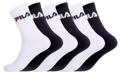 Zdjęcie produktu dla Skarpety męskie FILA, czarne, rozmiar 43-46