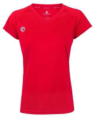Productafbeelding van STARK SOUL Dames sportshirt, fitness T-shirt, vital, korte mouwen, functioneel shirt, Atmu