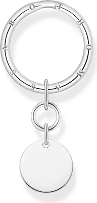 Thomas Sabo KR15-637-21 Schlüsselring Coin Silber 1