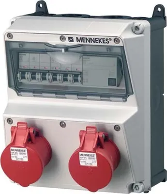 Zdjęcie produktu dla Kombinacja gniazd Mennekes 920019