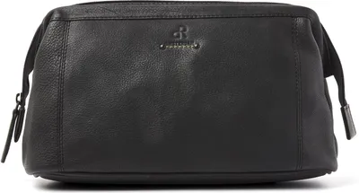 Produktbild von dR Amsterdam Kulturbeutel | Leder-Kulturbeutel | Reise Kulturtasche | Tampa - 933618 Black