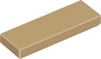 Imagen del producto de 1 pieza LEGO, código c. 63864, color beige oscuro (marrón claro)