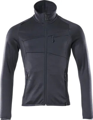 Immagine prodotto di Pullover in pile con zip nero-blu, taglia 3XL MASCOT 18103-316-010
