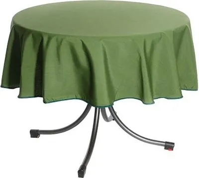 Produktbild von Tischdecke 160 cm rund 50102-21 grün Sun Garden