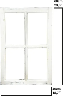 Produktbild von Deko Vintage Fenster