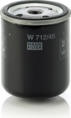Produktbild von MANN-FILTER W 712/45 Automatikgetriebe Ölfilter Getriebeölfilter für SCANIA 2 - series für NEOPLAN Cityliner