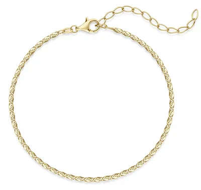 Produktbild von MATERIA by Matthias Wagner S-Panzerkette Gold Armband 1,8mm SA-25-Gold