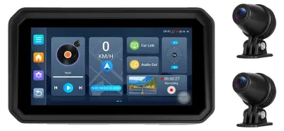 Productafbeelding van Motorfietsdashcam, touchscreen, ingebouwd GPS, motorfietsdashcam