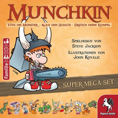 Produktbild von Munchkin Fantasy Super-Mega-Set
